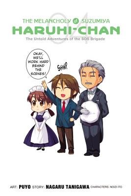 Cover of The Melancholy of Suzumiya Haruhi-chan Vol 4
