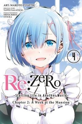 Cover of Re:ZERO -Starting Life in Another World- Chapter 2: A Week at the Mansion Vol 4