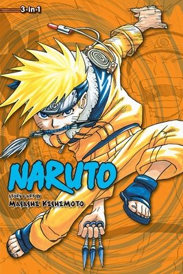 Cover of Naruto 3-in-1 Edition 2