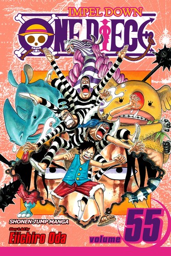 Cover of One Piece Vol. 55