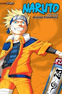 Cover of Naruto 3-in-1 Edition 4