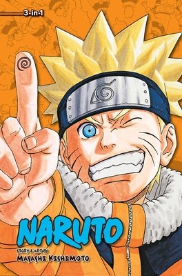 Cover of Naruto 3-in-1 Edition 8