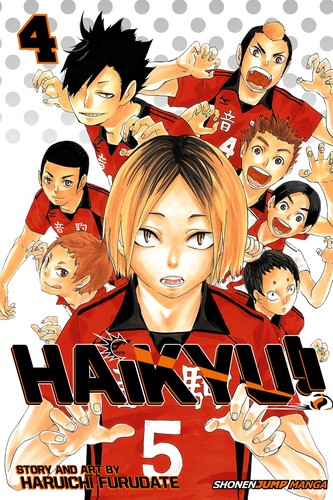 Cover of Haikyu!! Vol. 4
