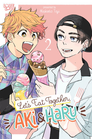 Cover of Let's Eat Together, Aki and Haru Vol. 2