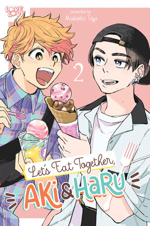 Cover of Let's Eat Together, Aki and Haru Vol. 2