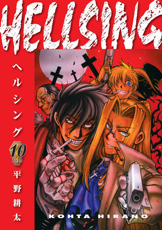 Cover of Hellsing Vol. 10