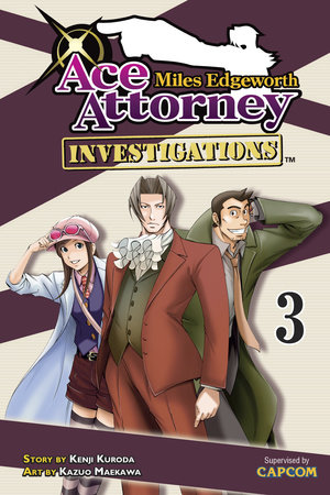 Cover of Miles Edgeworth: Ace Attorney Vol. 3