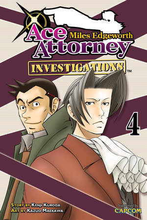 Cover of Miles Edgeworth: Ace Attorney Vol. 4