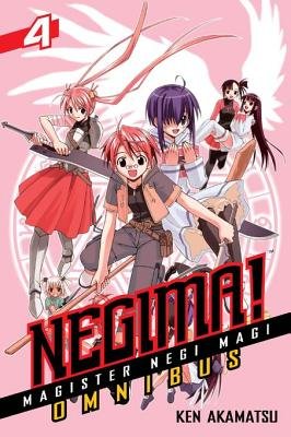 Cover of Negima! Magister Negi Magi Omnibus 4