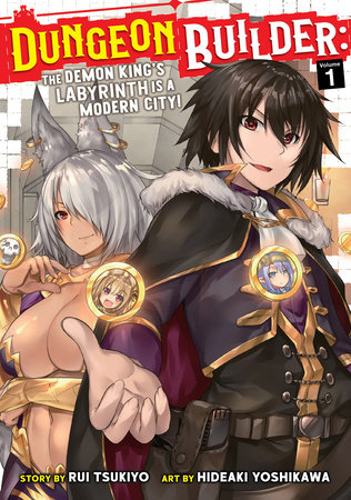Cover of Dungeon Builder: The Demon King's Labyrinth is a Modern City!