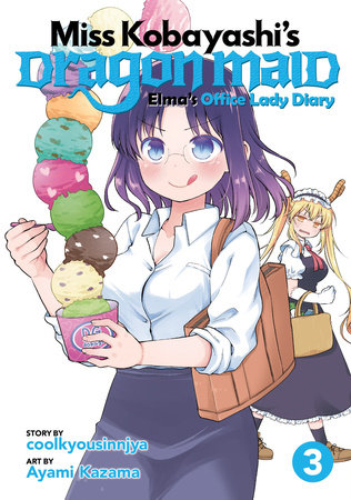 Cover of Miss Kobayashi's Dragon Maid: Elma's Office Lady Diary Vol 3