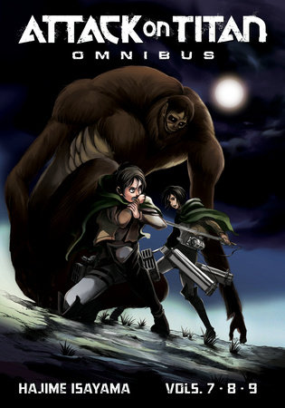 Cover of Attack on Titan Omnibus 3