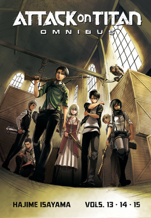 Cover of Attack on Titan Omnibus 5