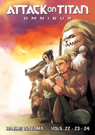 Cover of Attack on Titan Omnibus 8