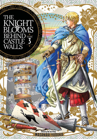 Cover of The Knight Blooms Behind Castle Walls Vol 3
