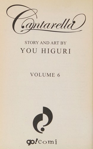 Cover of Cantarella Vol 6
