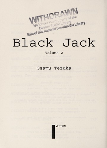 Cover of Black Jack Vol 2