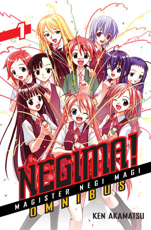 Cover of Negima! Magister Negi Magi Omnibus 1