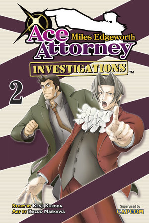 Cover of Miles Edgeworth: Ace Attorney Vol. 2