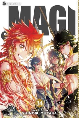 Cover of Magi: The Labyrinth of Magic Vol 34