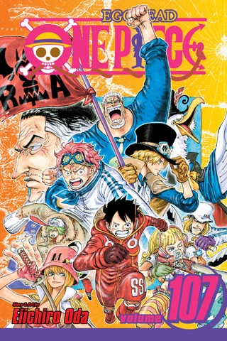 Cover of One Piece Vol 107