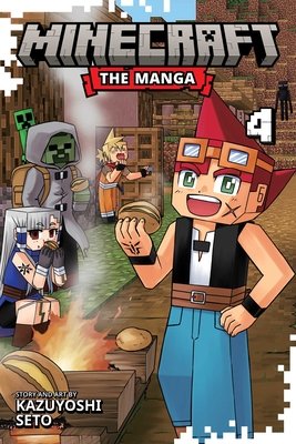 Cover of Minecraft: The Manga Vol 4