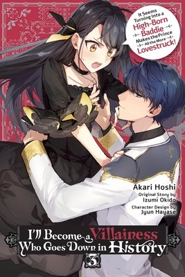 Cover of I’ll Become a Villainess Who Goes Down in History Vol 3