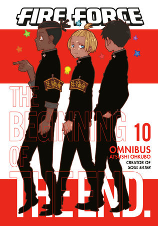 Cover of Fire Force Omnibus 10