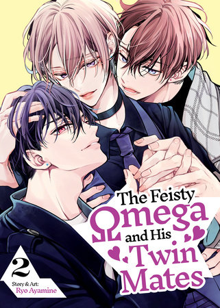 Cover of The Feisty Omega and His Twin Mates Vol 2