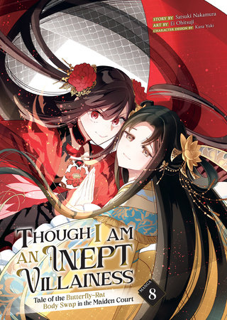 Cover of Though I Am an Inept Villainess: Tale of the Butterfly-Rat Body Swap in the Maiden Court Vol 8